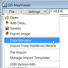 Open GIS Data Manager